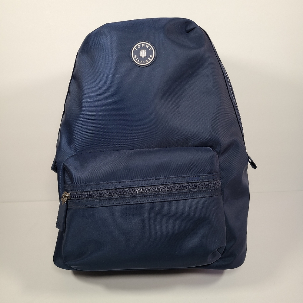 Tommy Hilfiger Navy Blue Medium Backpack